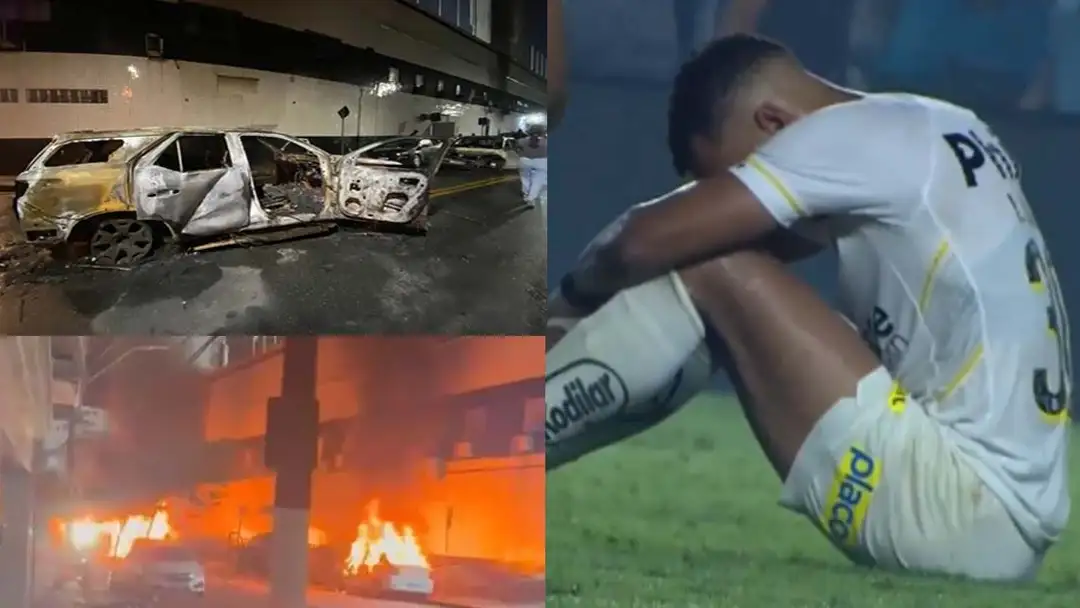 Santos Get Relegated for their First Time - Fans create Chaos at the stadium
